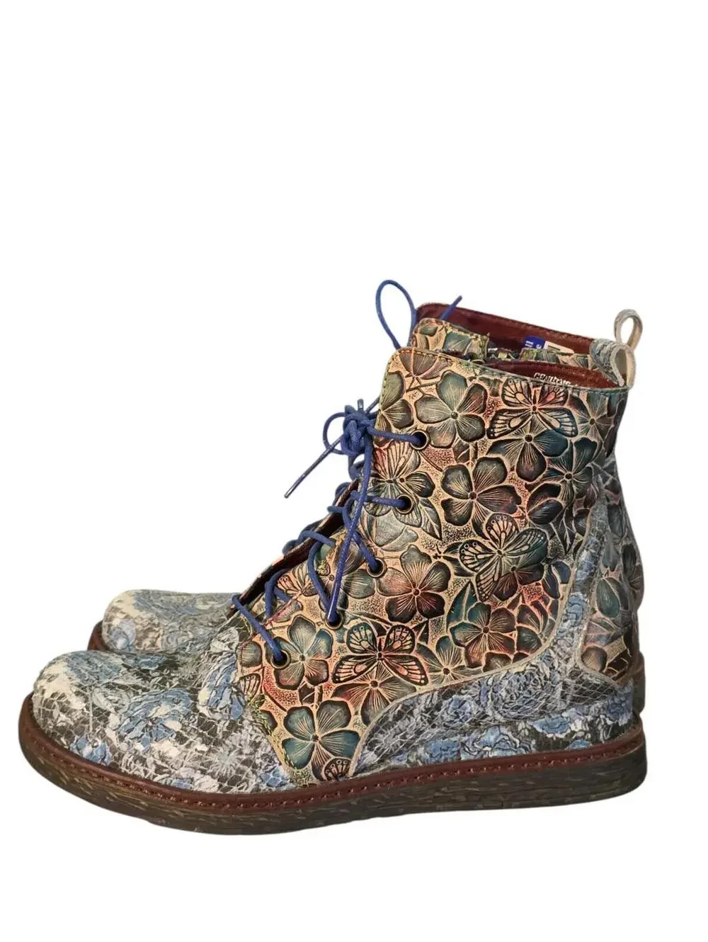 L'Artiste by Spring Step Leather Boots EU 40 US 9-9.5 Reserved For Goddesself - Picture 4 of 9